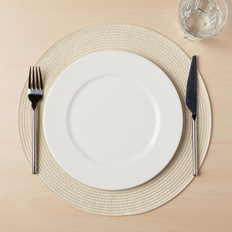 Disko Ivory Round Placemat