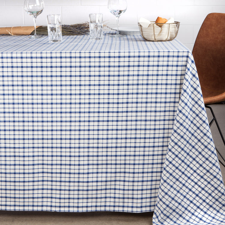 Second Spin Belle Plaidl Tablecloth 120 x 60 inches