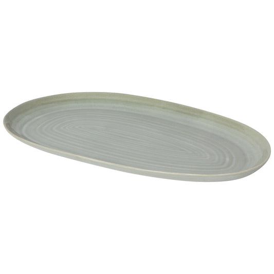 Sage Aquarius Oval Platter 10.5 Inch