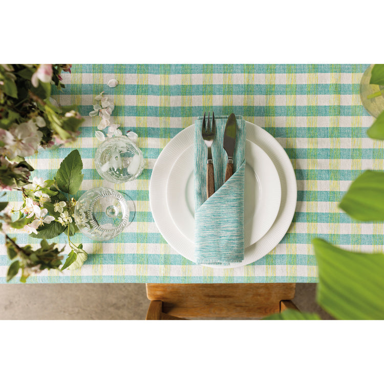 Second Spin Twisted Teal Napkins Set of 4