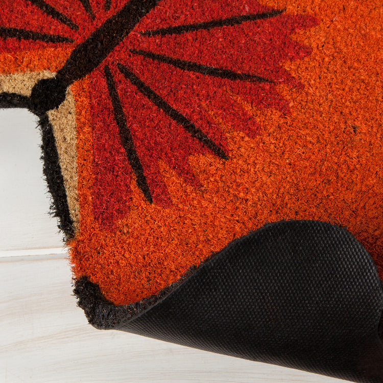 Morning Meadow Butterfly Shaped Coir Fibre Doormat