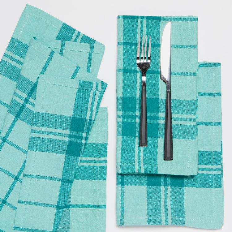 Second Spin Green Napkins Set of 4