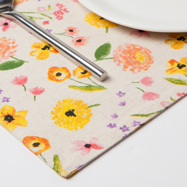 Cottage Floral Printed Placemat
