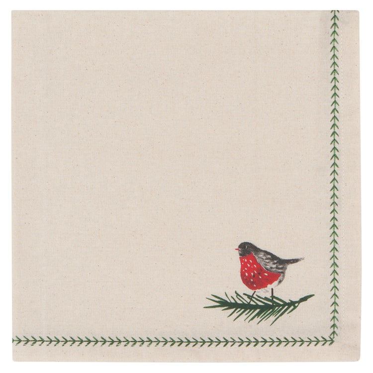 Forest Birds Napkins Set of 4