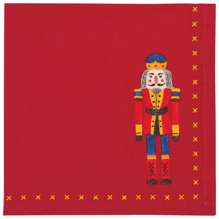 Nutcracker Printed Napkins Set of 4