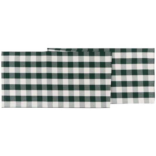 Spruce Buffalo Check Second Spin Table Runner