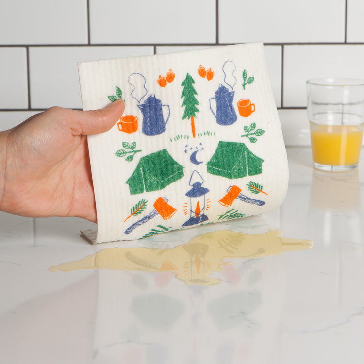 Out and About Swedish Sponge Cloth
