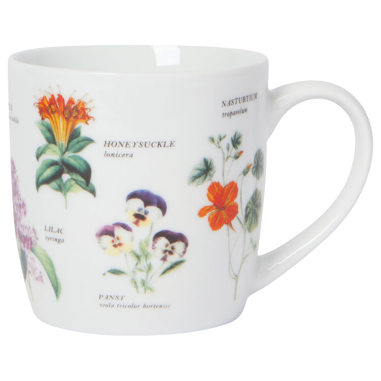 Edible Flowers Mug 12 oz