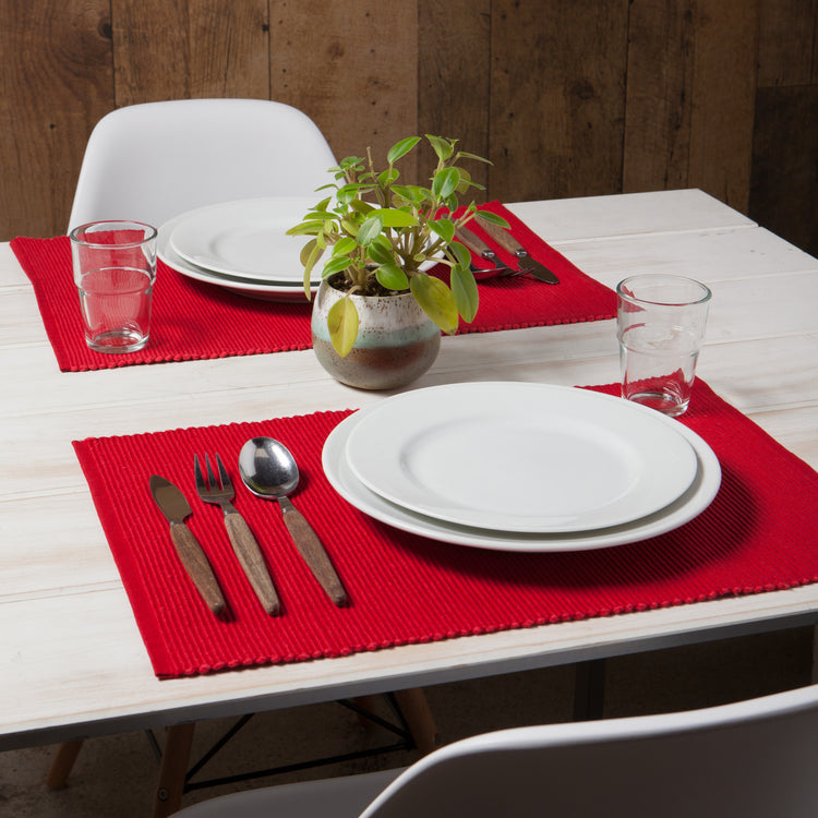 Spectrum Placemat Chili Red
