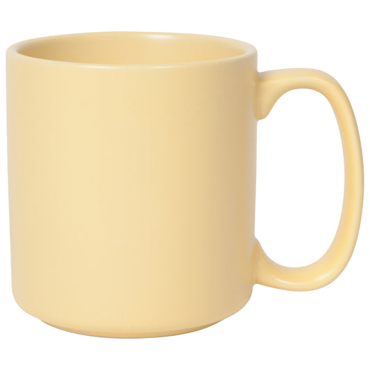 Matte Sunrise Yellow Mug 14 oz