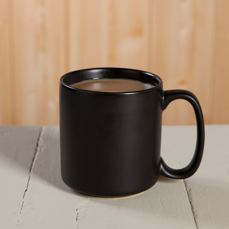 Matte Black Mug 14 oz