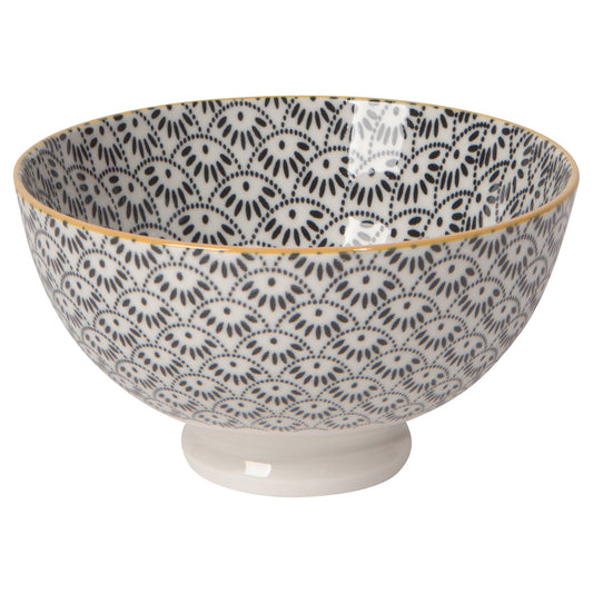 Dotted Scallop Stamped Bowl 4 inch