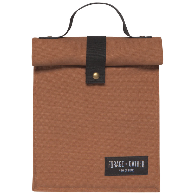 Forage And Gather Brown Lunch Bag