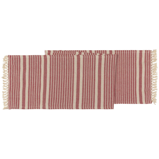 Chili Red Piper Table Runner