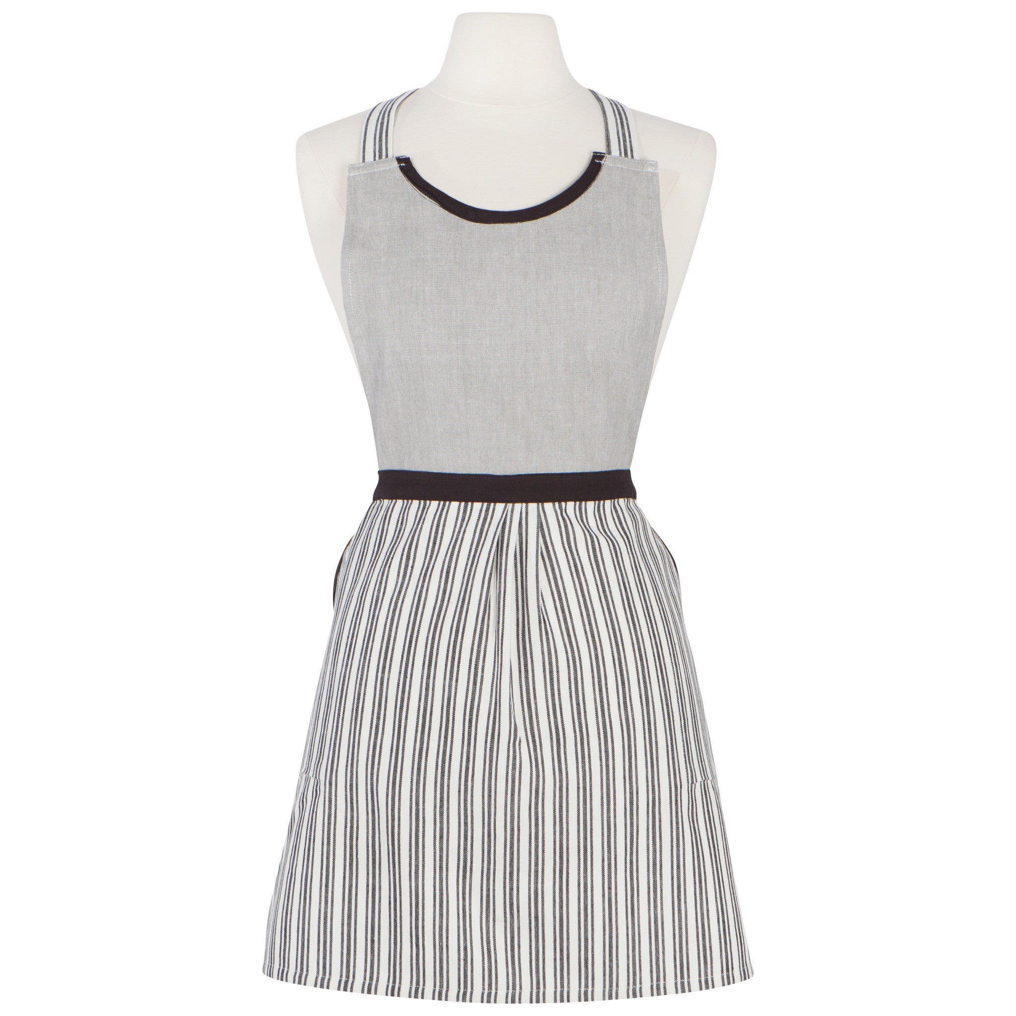 Ticking Stripe Petite Apron