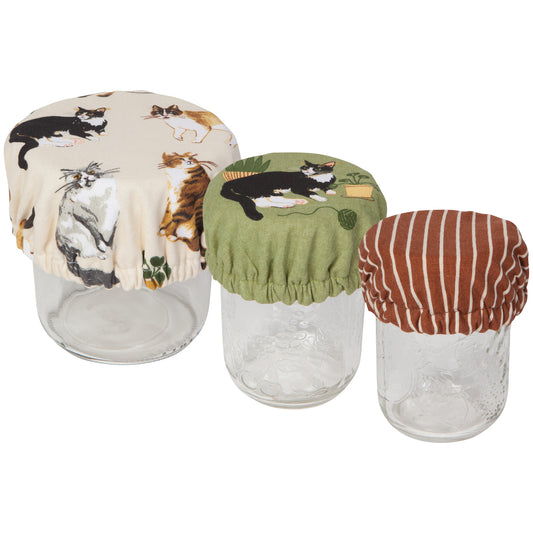 Cat Collective Mini Bowl Covers Set of 3