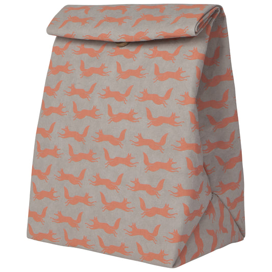 Hill And Dale Fox Paper Kraft Lunch Bag