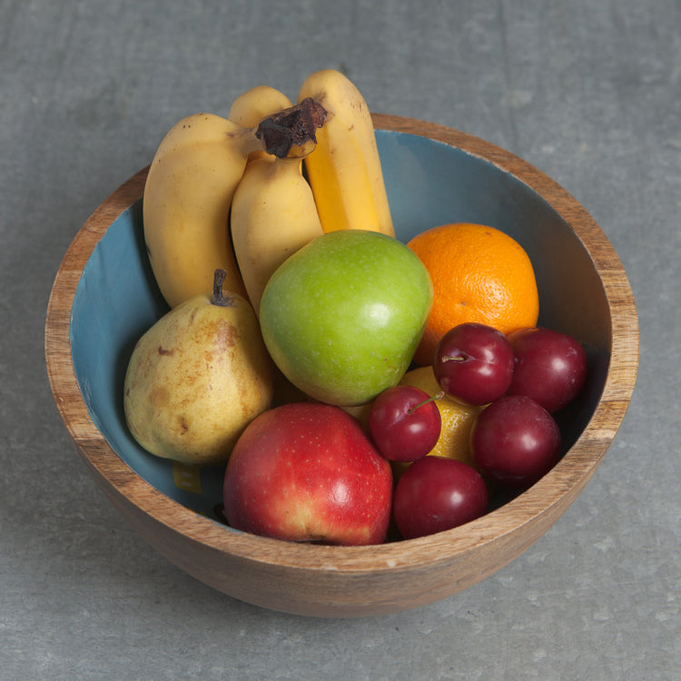 Frida Mango Wood Serving Bowl