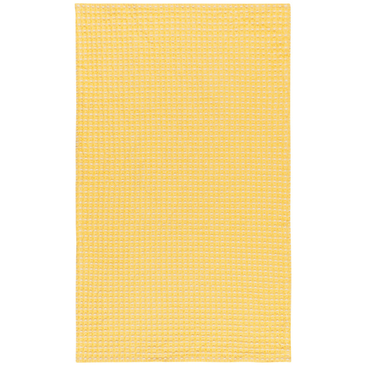 Second Spin Yellow Waffle Dishtowel Set of 2