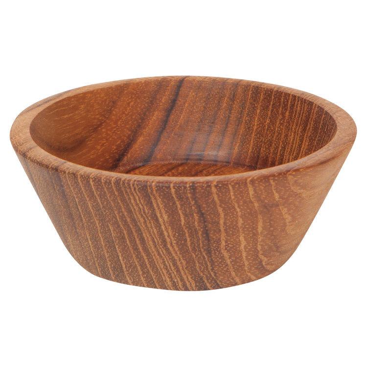Teak Wood Pinch Bowls Set of 3
