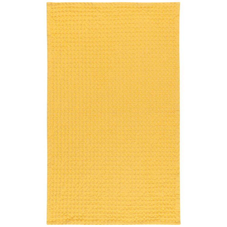 Second Spin Yellow Waffle Dishtowel Set of 2