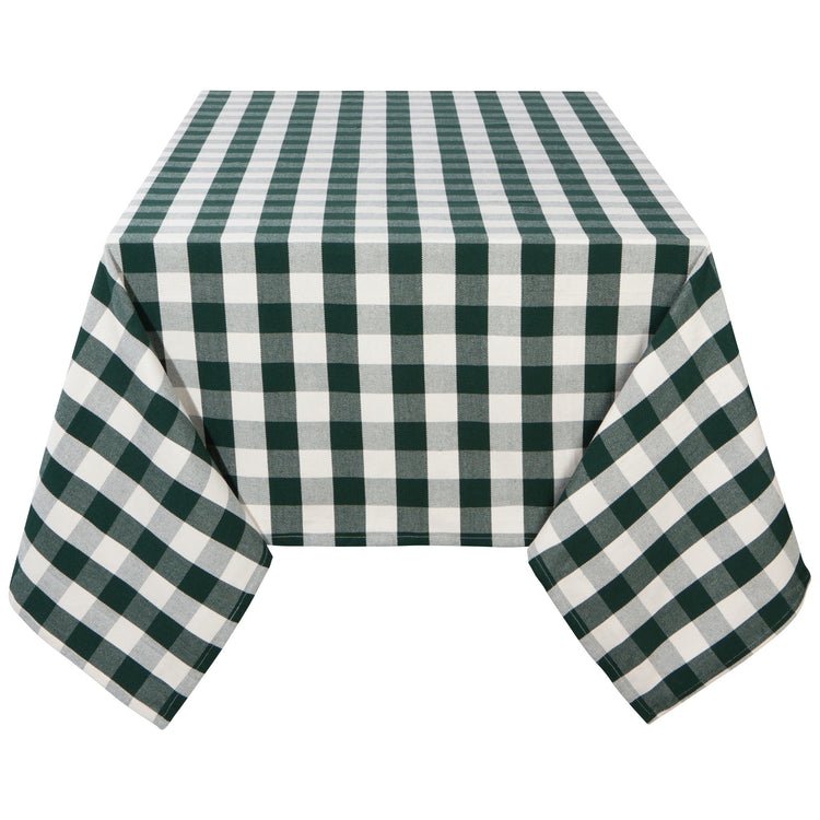 Spruce Buffalo Check Second Spin Tablecloth 60 X 120 Inches