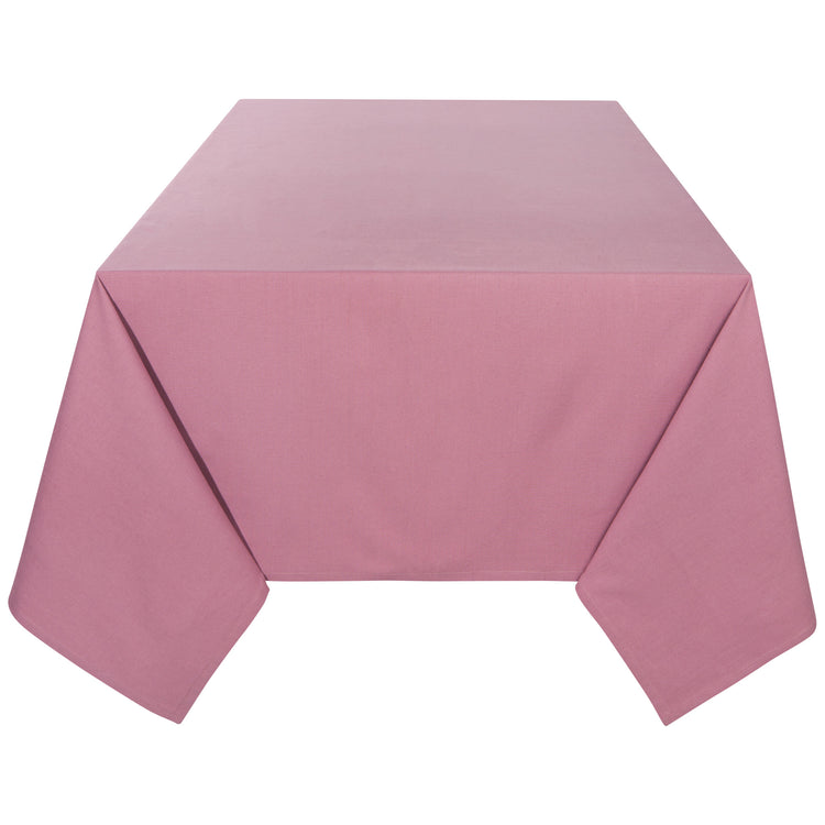 Mauve Spectrum Cotton Tablecloth 60 x 120 inch