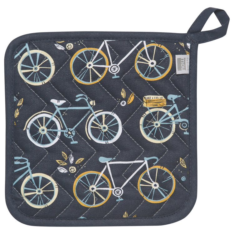 Sweet Ride Quilted Potholder 8 inch