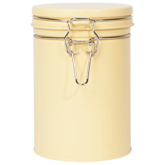 Matte Steele Sunrise Yellow Canister Small