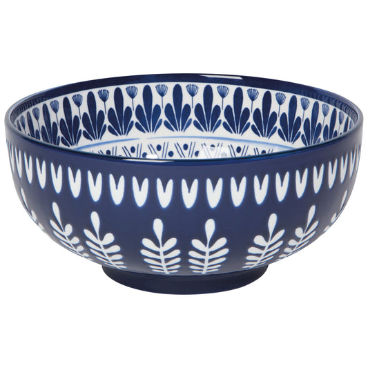 Porto Stamped Bowl Large 8 Inch