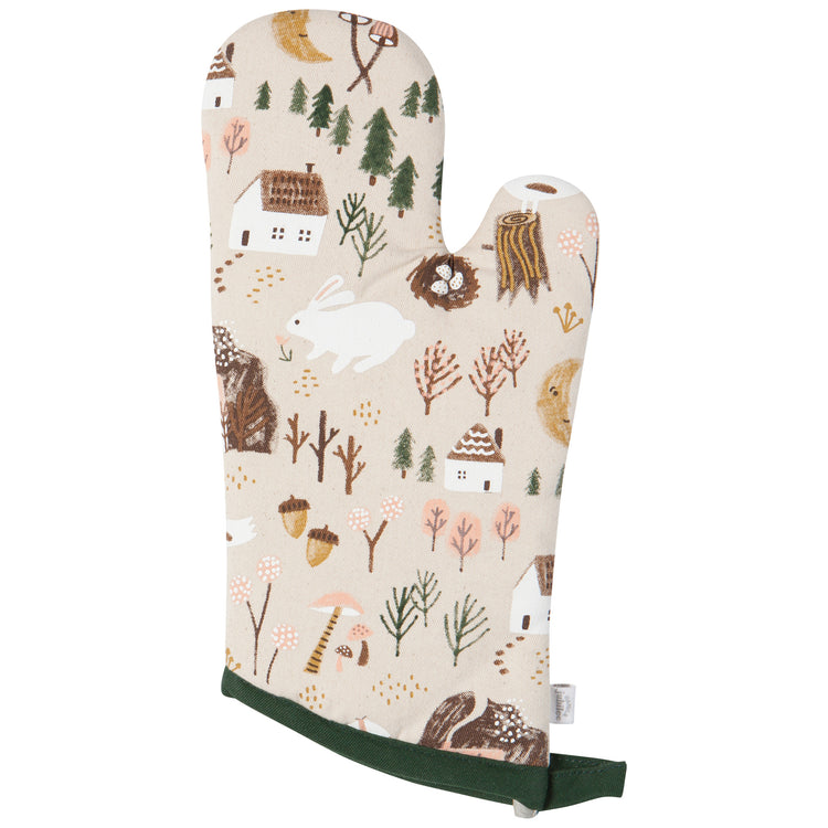 Cozy Cottage Oven Mitts Set of 2