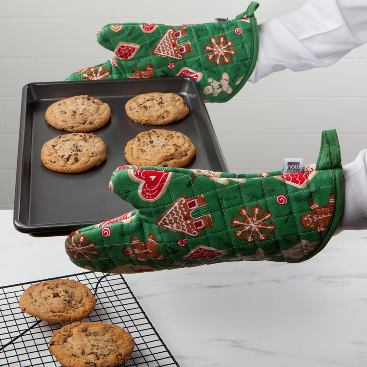 Christmas Cookies Oven Mitt