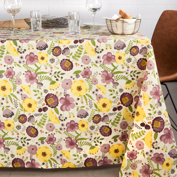 Adeline Printed Tablecloth 120 X 60 Inches