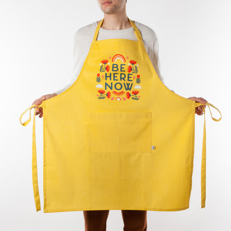 Be Here Now Packaged Apron
