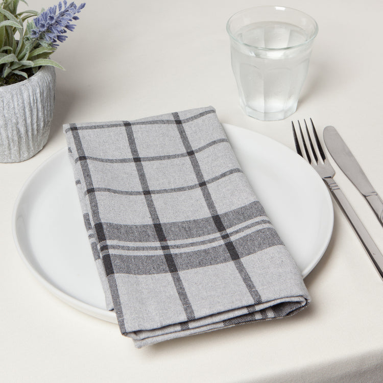 Second Spin Gray Napkins Set of 4