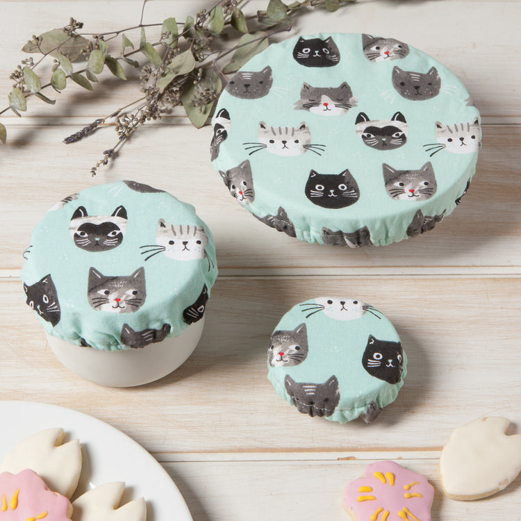 Cats Meow Mini Bowl Covers Set of 3