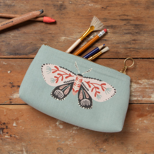 Far And Away Pencil Cosmetic Bag