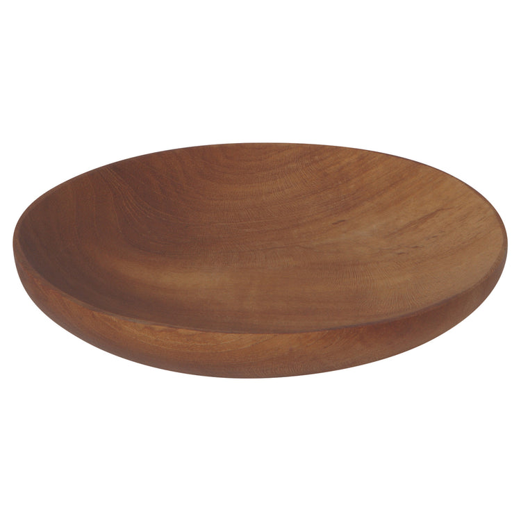 Teak Wood Round Plate Medium