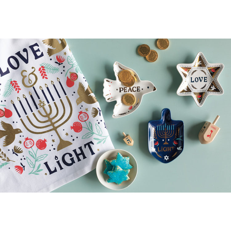 Love & Light Shaped Dishes Set of 3