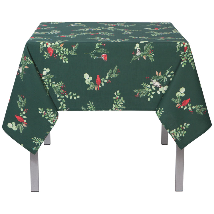 Forest Birds Table Cloth 120 X 60 Inches